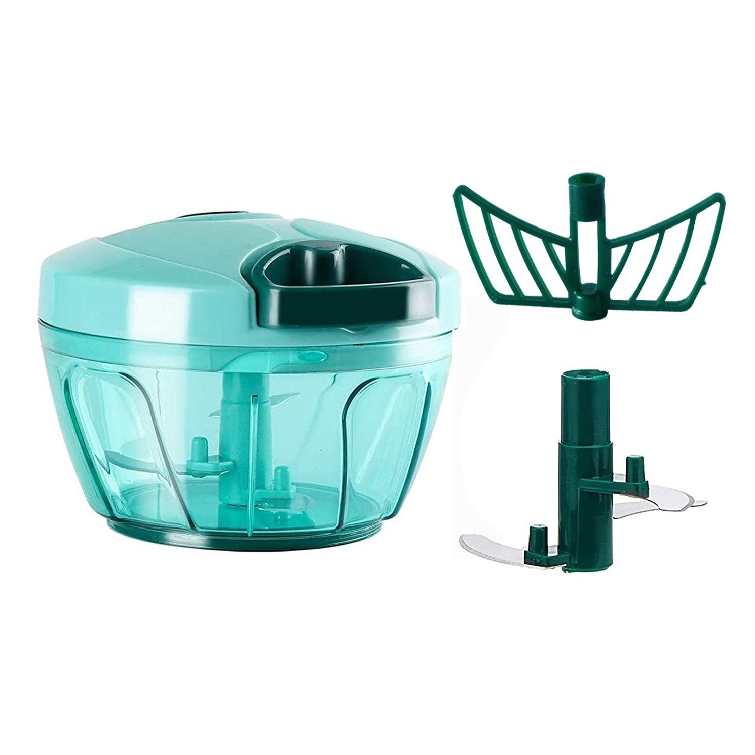 1178 Manual Compact & Powerful Hand Held Vegetable Food Chopper (450Ml) - SkyShopy 1178 Manual Compact & Powerful Hand Held Vegetable Food Chopper (450Ml) - SkyShopy